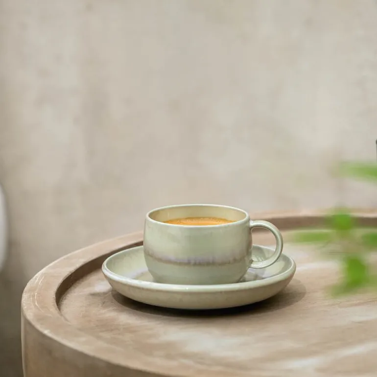 Perlemor alga skål till espressokopp 12 cm