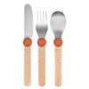 Petit Gourmet barnebestikk 3 deler korall