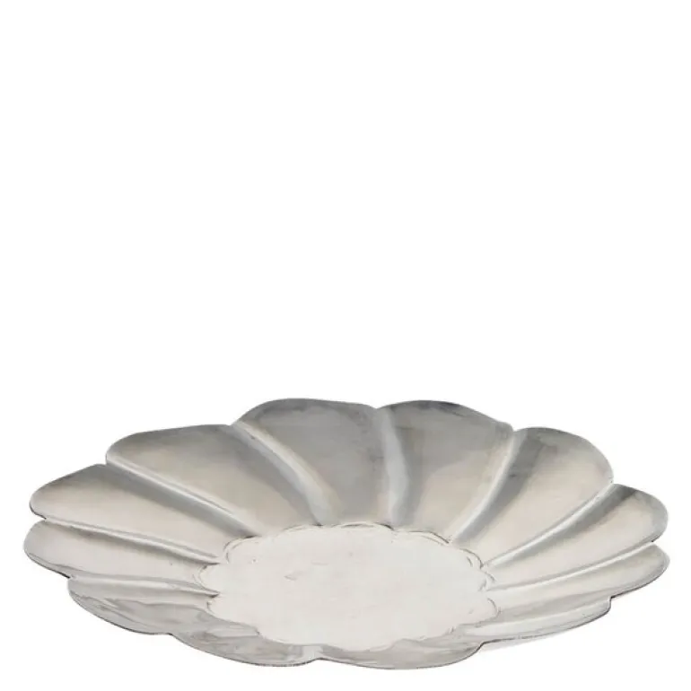 Philine brett 20 cm antikk sølv