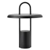 Pier bærbar LED lampe 33,5 cm svart