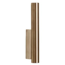 Pillar knagg 11 cm eik/messing