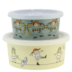 Pippi snackboks 2 stk sirkus