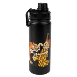 Pippi termoflaske 0,55L Pippi tiger svart