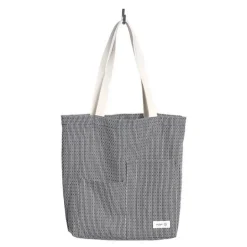 Piqué handlenett 30x35 cm evening grey
