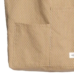 Piqué handlenett 30x35 cm khaki stone