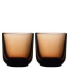 Pirch cappuccino glass 19 cl 2 stk Amber
