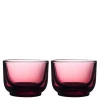 Pirch cortado glass 13 cl 2 stk Garnet