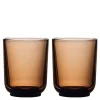 Pirch latte glass 33 cl 2 stk Amber