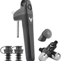 Pivot+ vinkonserveringssystem 5 deler svart
