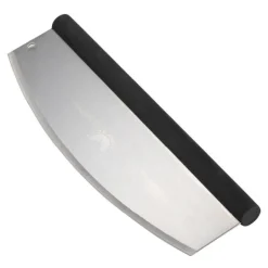 Pizza angels pizzadeler 35 cm svart/børstet