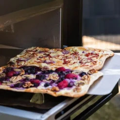Pizzaovn elektrisk multifunksjonsovn utendørs svart