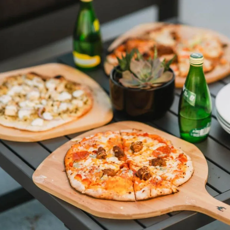 Pizzaspade bambus