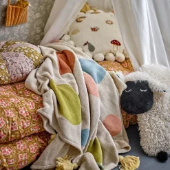 Pledd Clennie 160x130 cm natur