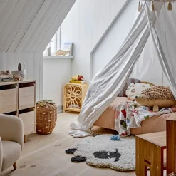 Pledd Sweets 160x130 cm natur