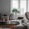Poppy lykt B24 cm svart