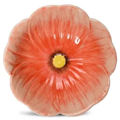 Poppy valmue skål M 18x6,5 cm rød