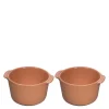 Porto ramekin 9 cm 2 stk korall