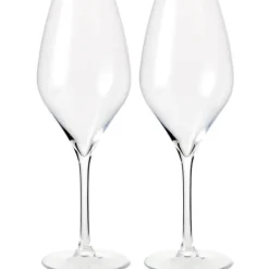 Premium champagneglass 37 cl 2 stk klar