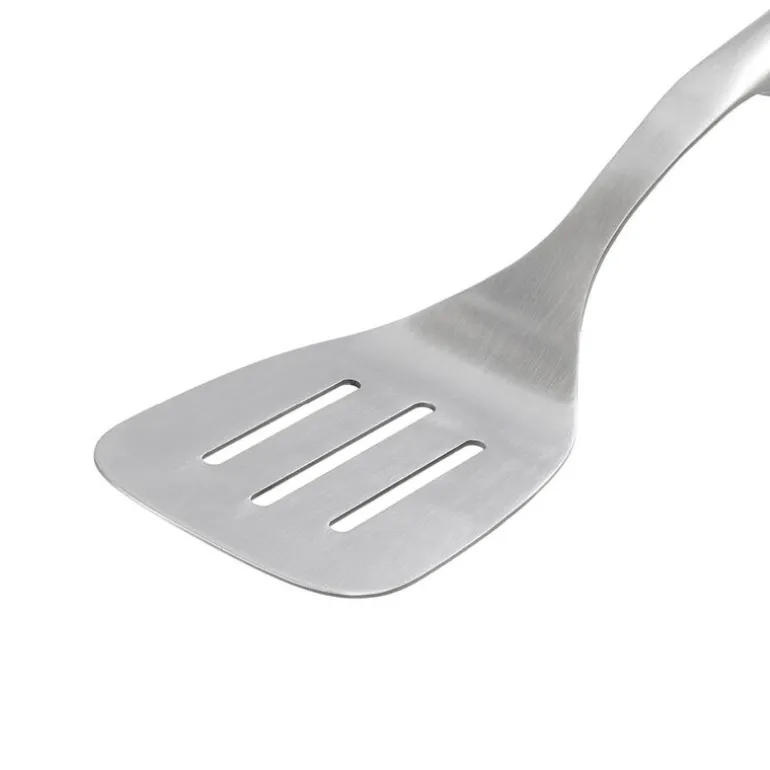 Premium stekespade perforert 35 cm rustfritt stål
