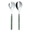 Prima Verde salatbestikk 28,5 cm stål/grønn