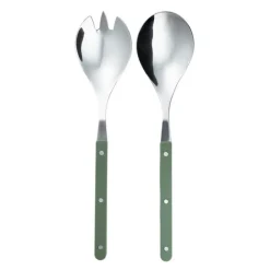 Prima Verde salatbestikk 28,5 cm stål/grønn