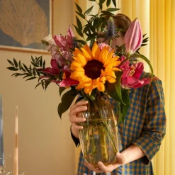 Primula vase 25,5 amber