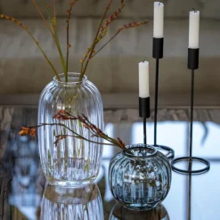 Primula vase 12,5 smoke