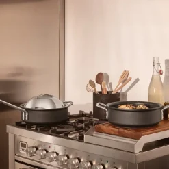 Professional traktørpanne 24 cm stål