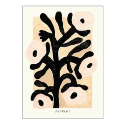 PSTR Studio poster 50x70 cm madelen pale poppies
