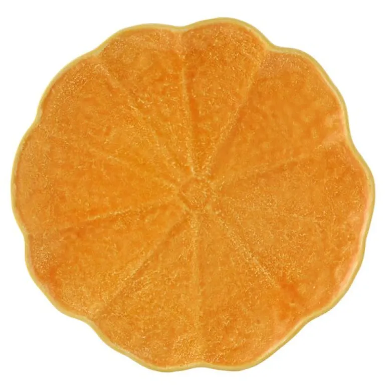 Pumpkin tallerken 27,5 cm gresskar oransje