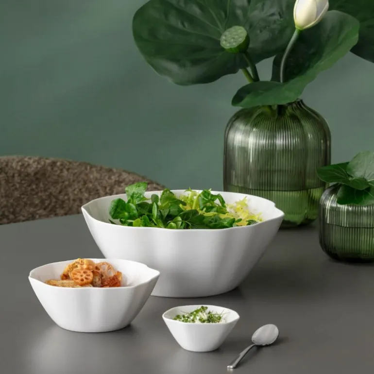 Pura salatskål 1,8L hvit