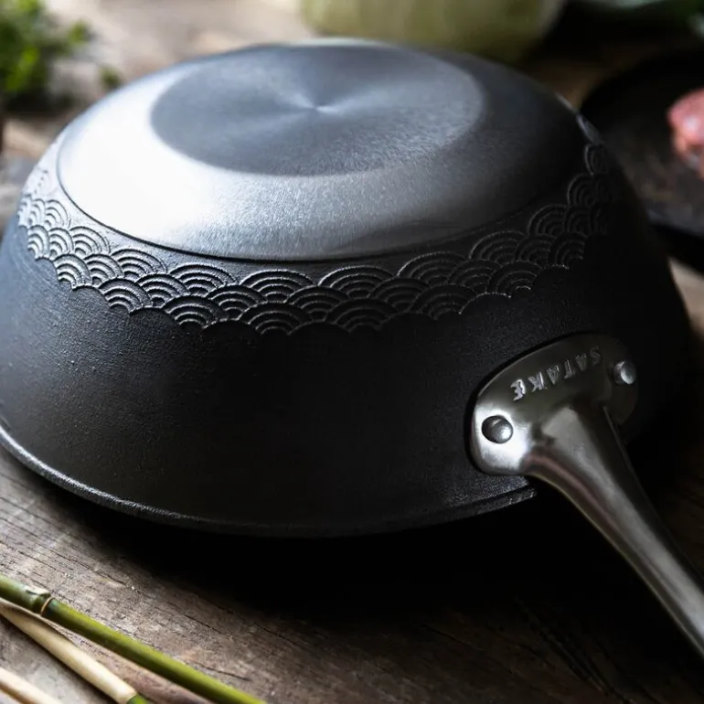 Pure Pan wok 28 cm støpejern nitrering