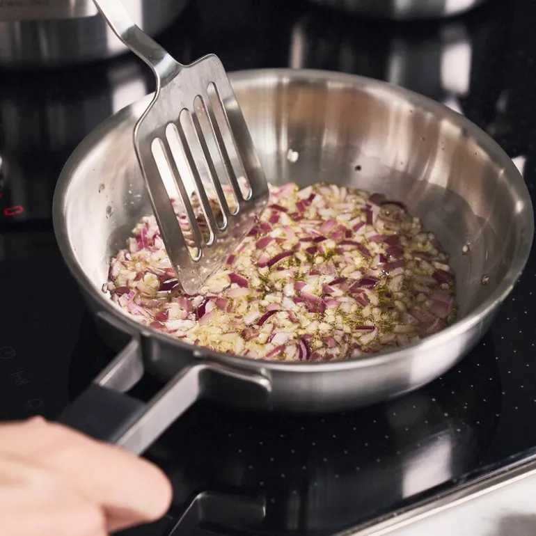 Pure stekepanne 20 cm i 3-lag rustfritt stål