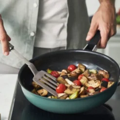 Pure stekepanne 28 cm keramisk non-stick grønn