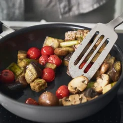 Pure stekepanne 24 cm keramisk non-stick grå