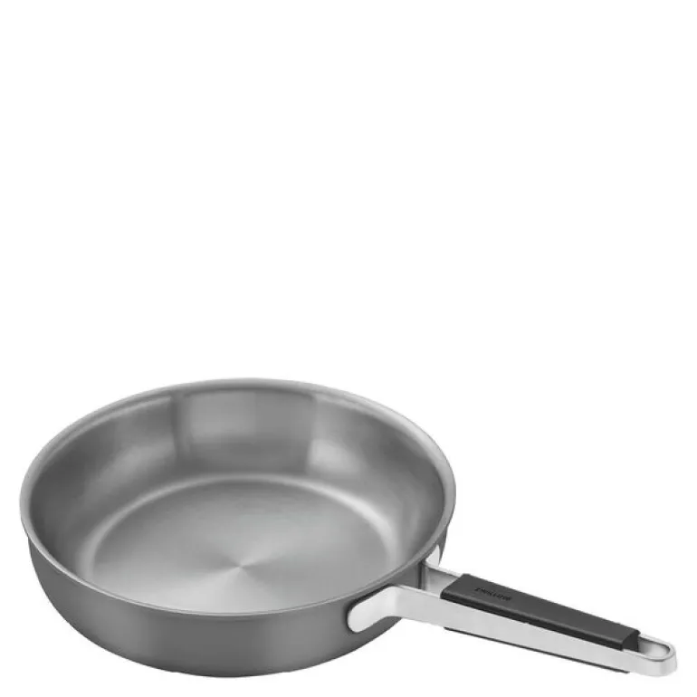 Pure stekepanne 28 cm rustfritt stål/keramisk non-stick grå