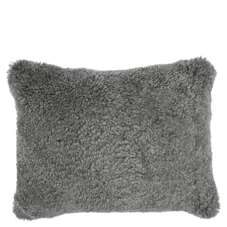 Pute new zealand saueskinn kort ull 35x45 cm Grey