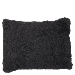 Pute new zealand saueskinn kort ull 35x45 cm black