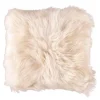 Pute new zealand saueskinn 40x40 cm taupe