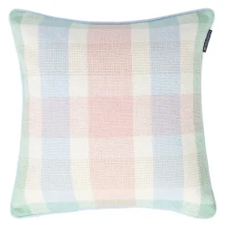 Putetrekk 50x50 cm flerfarget rutete