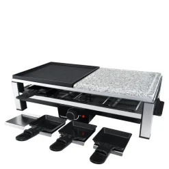 Raclette RC108 2000W svart/stål