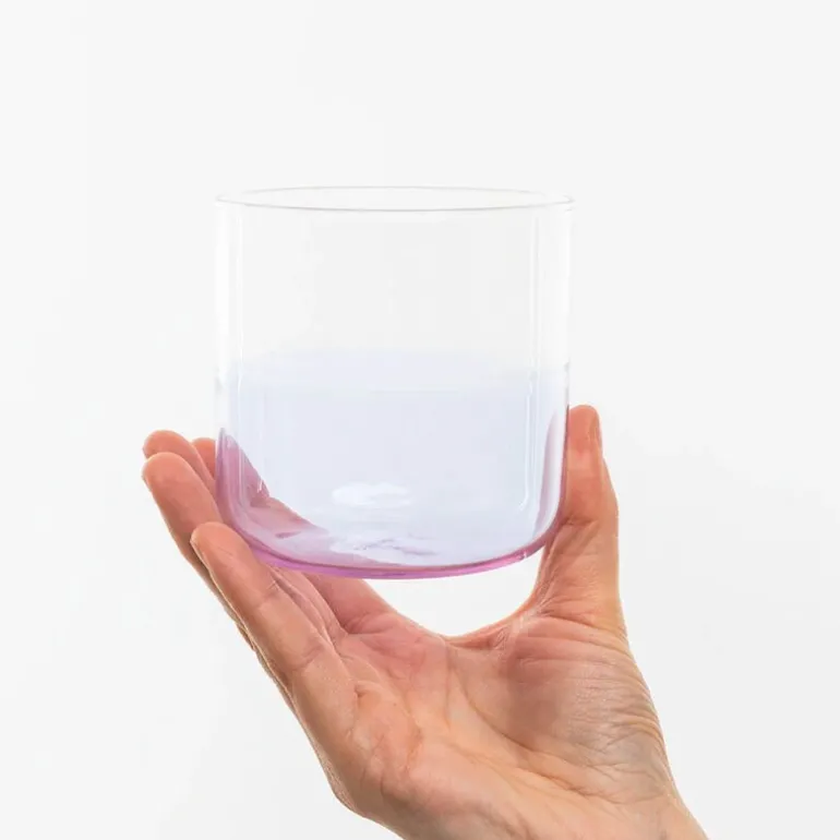 Rainbow glass 41 cl lilla