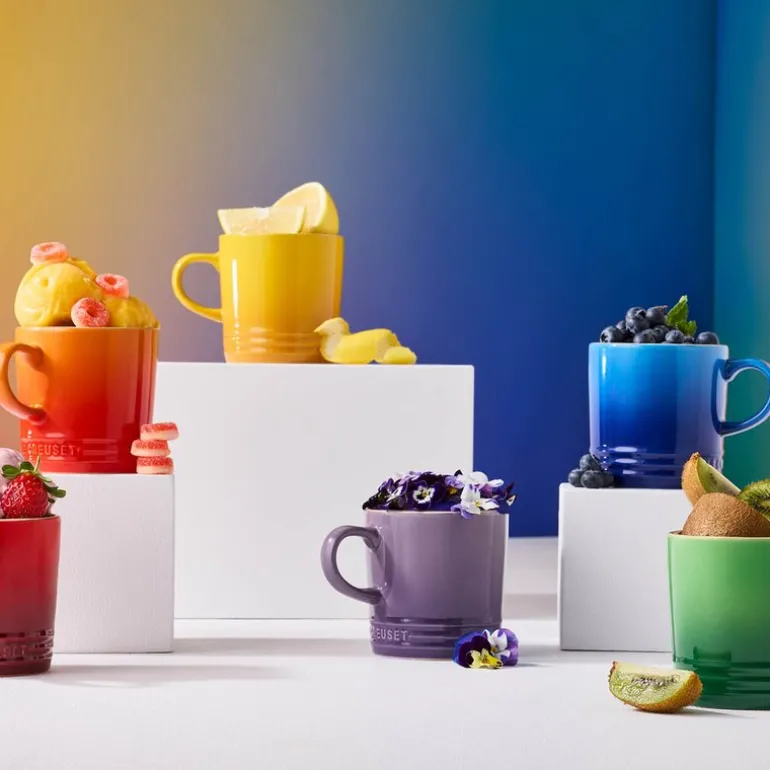 Rainbow kaffekrus 20 cl 6 stk