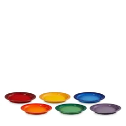 Rainbow middagstallerken 27 cm 6 stk