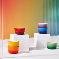 Rainbow ramekin mini 10 cl 6 stk
