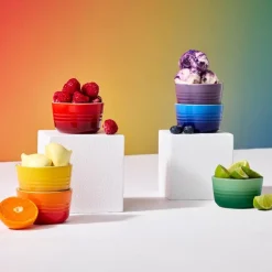 Rainbow ramekin mini 10 cl 6 stk