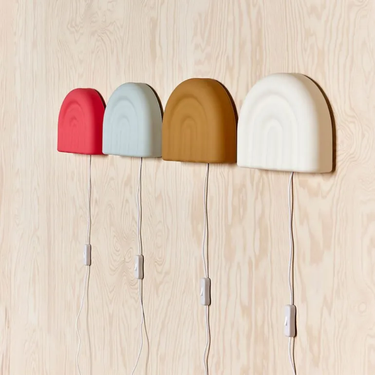 Rainbow vegglampe 24 cm offwhite