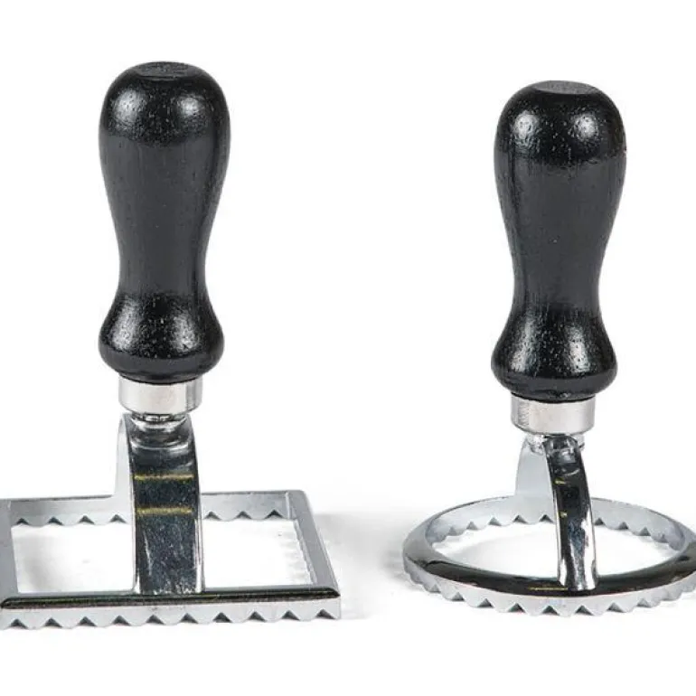 Raviolistempel svart/metall 2 stk