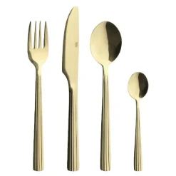 RAW  bestikksett 16 deler champagnegull