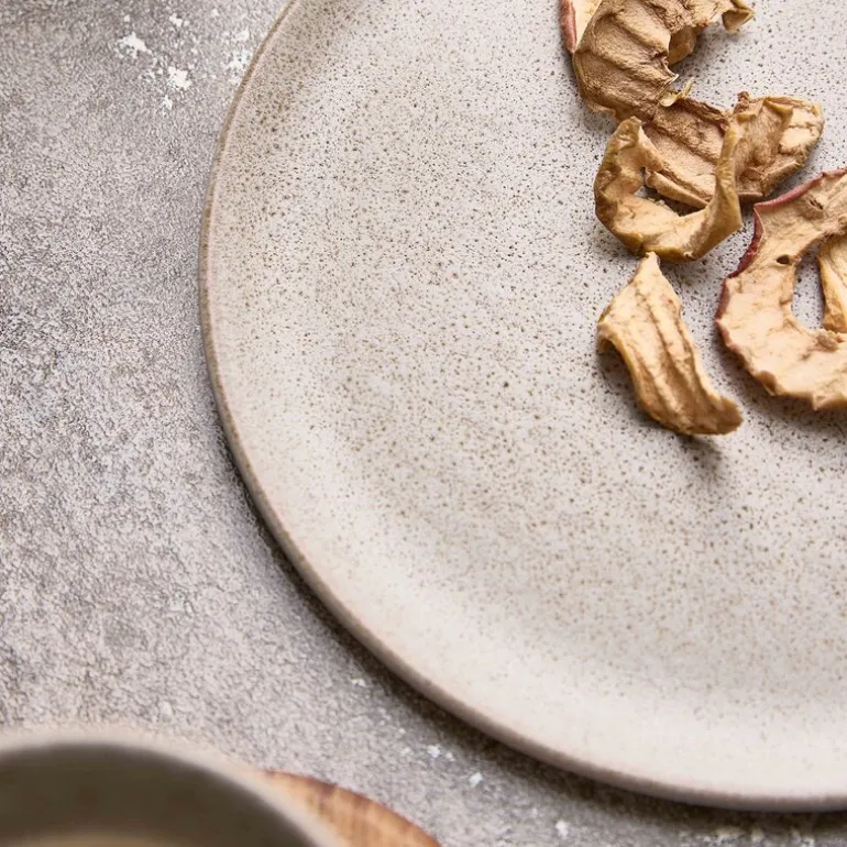 RAW desserttallerken 20 cm sandy beige